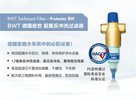 倍世牌 Protector 反冲洗过滤器